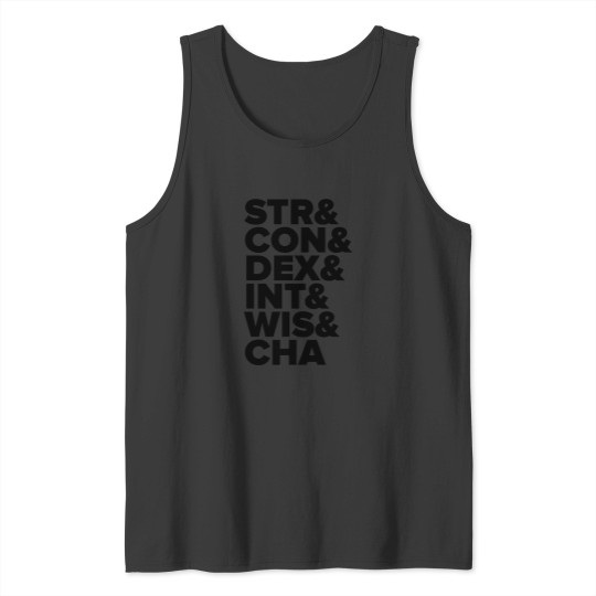 Discover DD Characteristics Abbreviated Tank Tops