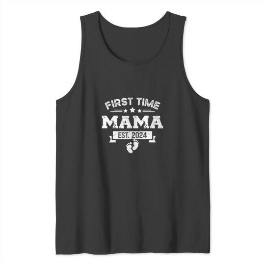 Discover 1st time mommy 2024 new first mothers day soon to be mama t Tank Tops