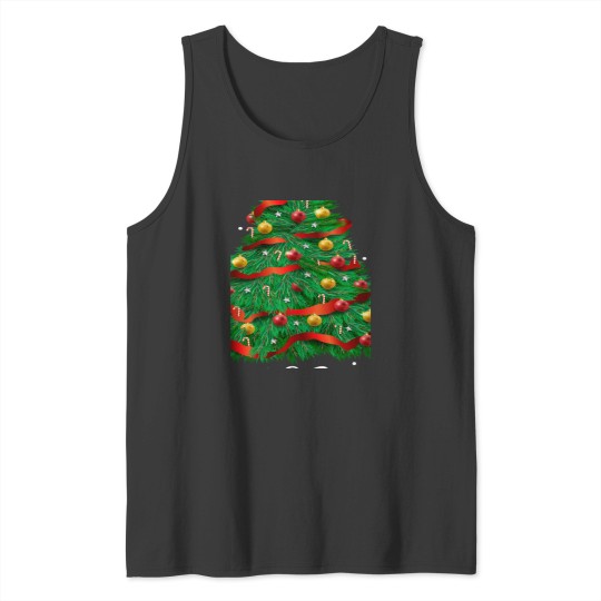 Discover Let 39 S Get Lit Christmas Tree Funny Drinking Tank Tops