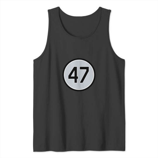 Discover Gio Gonzalez 47 Jersey Number Tank Tops