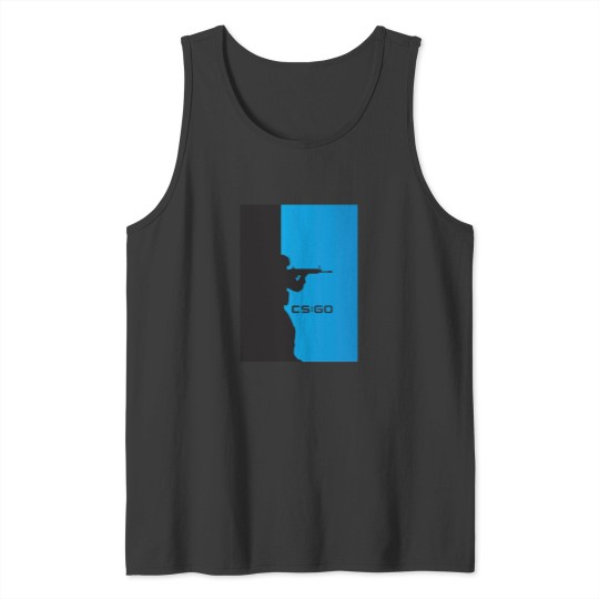 Discover Counter strike silhouette Graphic Tank Tops