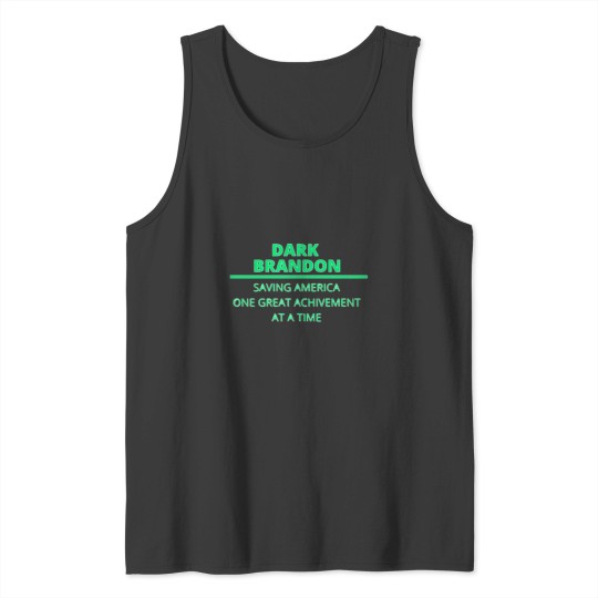 Discover Dark-brandon-political funny 4 Tank Tops