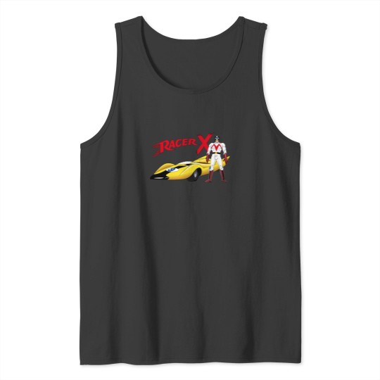 Discover Racer X Tribute to Original 60s Speed Racer Cartoon Series Tank Tops