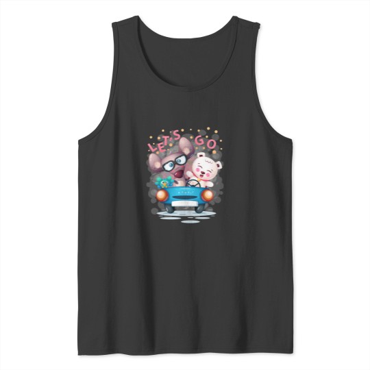 Discover Walk with friends - Let_s Go (1) Tank Tops