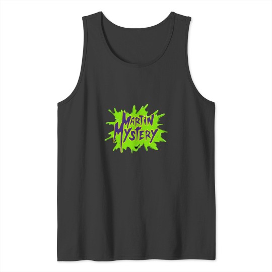 Discover Martin Mystery- Slim Logo Tank Tops