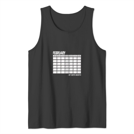 Discover Birth Month - February Black Tank Tops