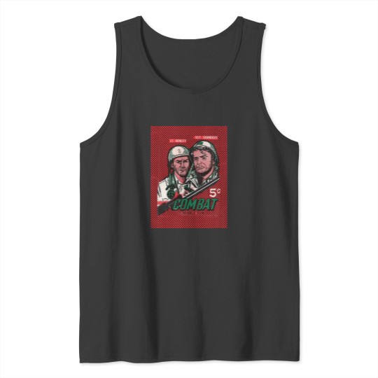 Discover Combat TV Show Bubble Gum Wax Pack Tank Tops
