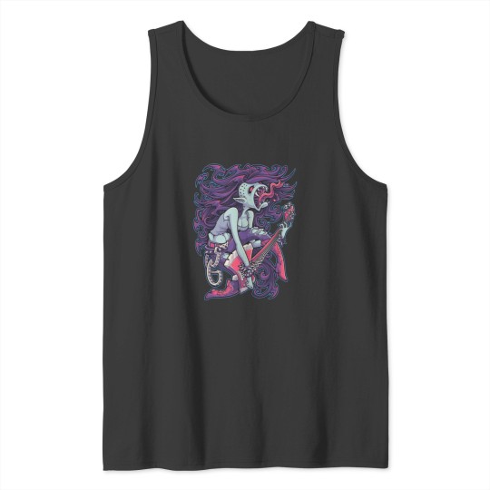 Discover Scream Queen Poster Tank Tops
