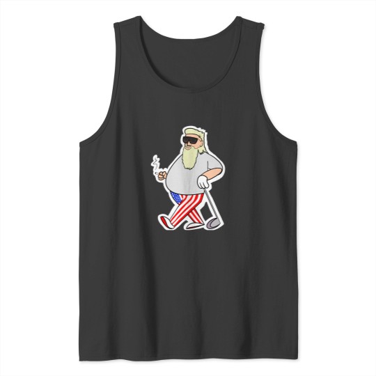 Discover Smokin’ John Daly Tank Tops