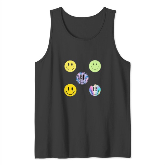 Discover Smiley Faces Pack Tank Tops