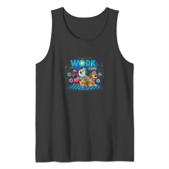 Discover Junior Pupstruction Work Zone Phinny Roxy Luna Tank Tank Tops