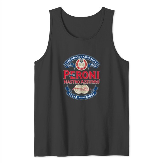 Discover Classic Peroni Birra Vintage Logo Tank Tops