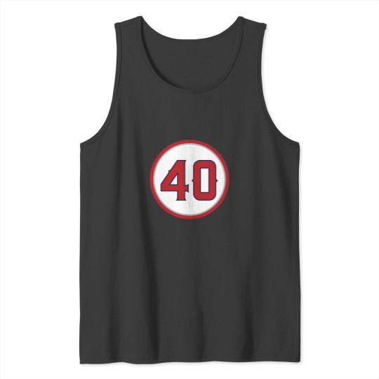 Discover Troy Percival 40 Jersey Number Tank Tops