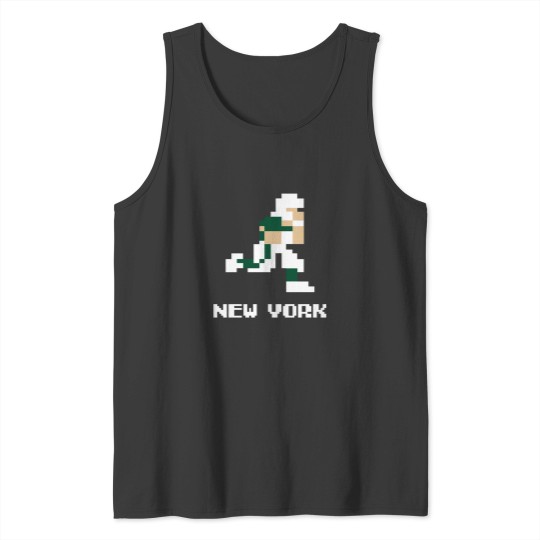 Discover 8 bit New York Football Tank Tops