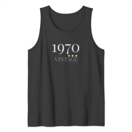 Discover 1970 Vintage Tank Tops