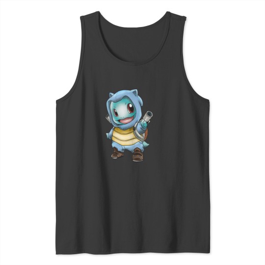 Discover Squirtle pajamas Sticker Tank Tops