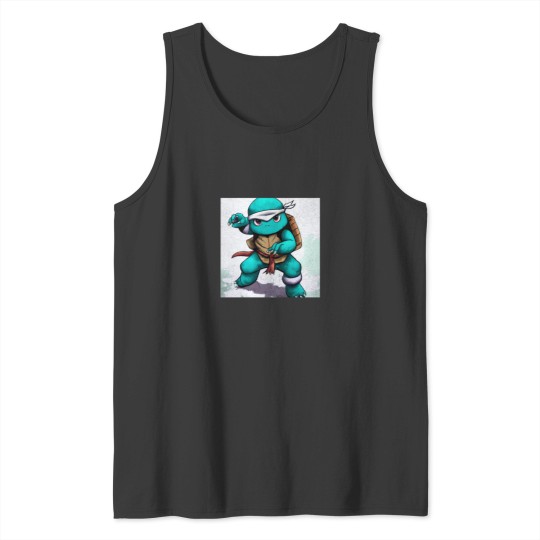 Discover Teenage Mutant Ninja Squirtle Imaginative Cartoon Tank Tops
