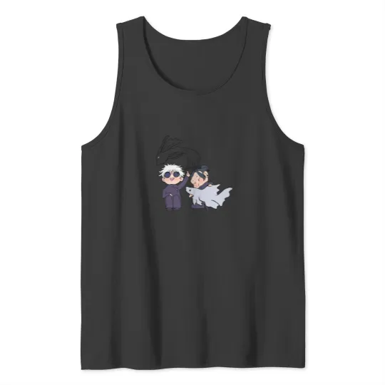 Discover Gojo amp Geto Chibi (1) Tank Tops