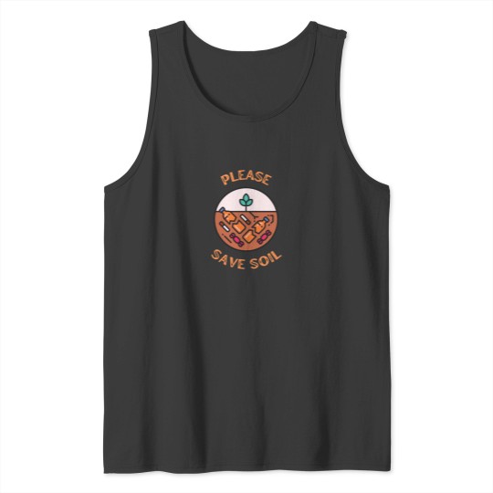 Discover save soil Tank Tops