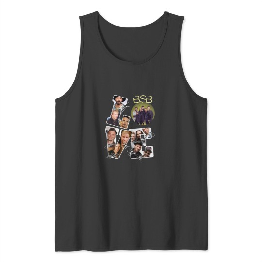 Discover Love BSB All Characters Signatures Tank Tops