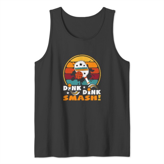Discover Pickleball Dink Dink Smash Pickleball Dink-Dink Smash Tank Tops