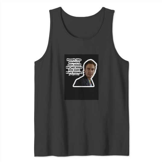 Discover So Funny Peep Show Super Hans Funny Graphic Gift Tank Tops