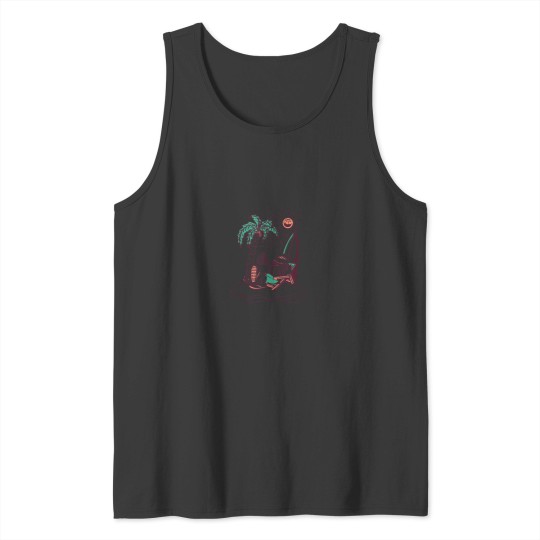 Discover Funny Summer Santa Christmas In July Tank Tops