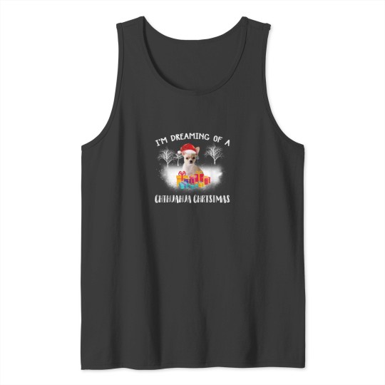 Discover Christmas Gift Idea For Chihuahua Dog Lover Family Matching Tank Tops