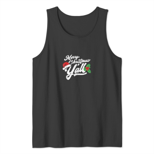 Discover Merry Christmas Y 39 All Funny Country Southern Holiday Tank Tops
