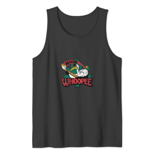 Discover Macon Whoopee Hockey Logo Tank Tops