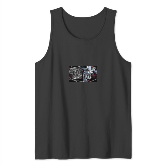 Discover P5 Goro Akechi Black Mask All Out Attack Tank Tops