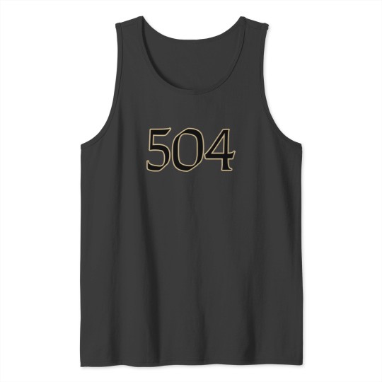 Discover New Orleans LYFE the 504 Tank Tops