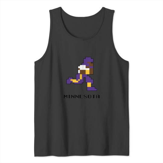 Discover 8 bit Minnesota Football Tank Tops