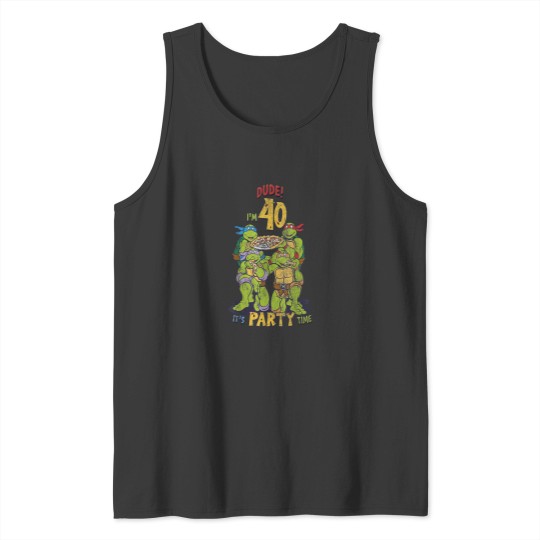 Discover Teenage Mutant Ninja Turtles 40th Birthday Pizza Tank Tops