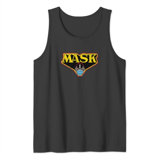 Discover M-M-M-Mask Tank Tops