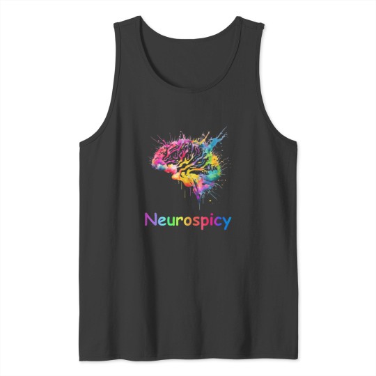 Discover neurospicy, celebrate the spectrum sweat Tank Tops