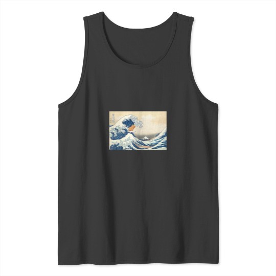 Discover Wave Capy bara Surfing Rodent Tank Tops