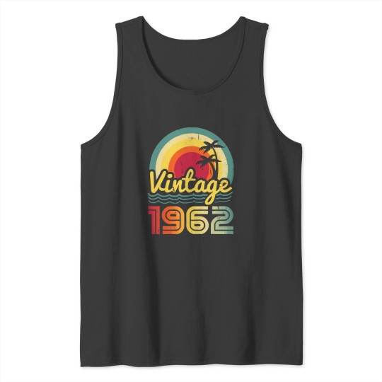 Discover 1962 Vintage 61st Birthday Tank Tops