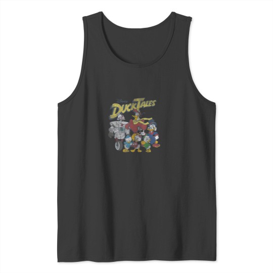 Discover Duck Tales Tank Group Graphic Tank Tops