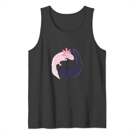 Discover Yin  Yang  Sticker Tank Tops