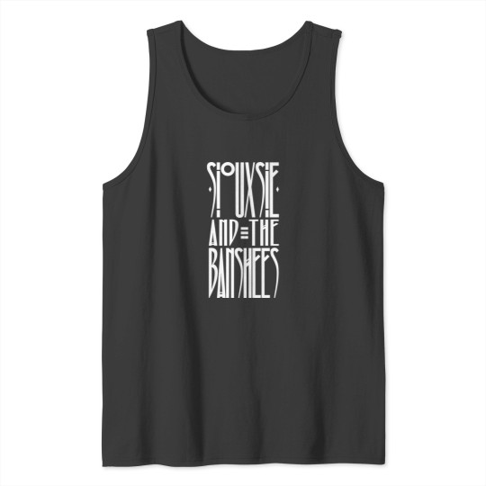 Discover Siouxsie and the Banshees Logo Tank Tops