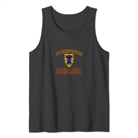 Discover 7th Transportation Brigade Veteran Fathers Day Veterans Day 3009 Tank Tops