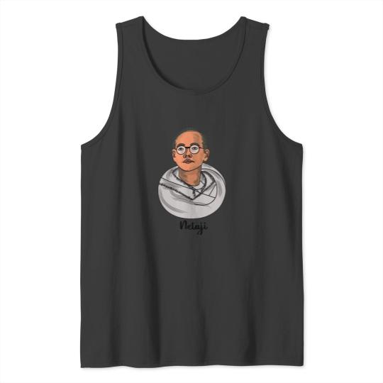 Discover Netaji Subhas Chandra Bose poster Subhas Chandra Bose Tank Tops