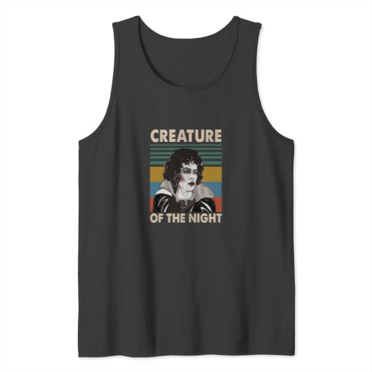 Discover Creature of The Night Vintage T Shirt Rocky Horror Tank Tops