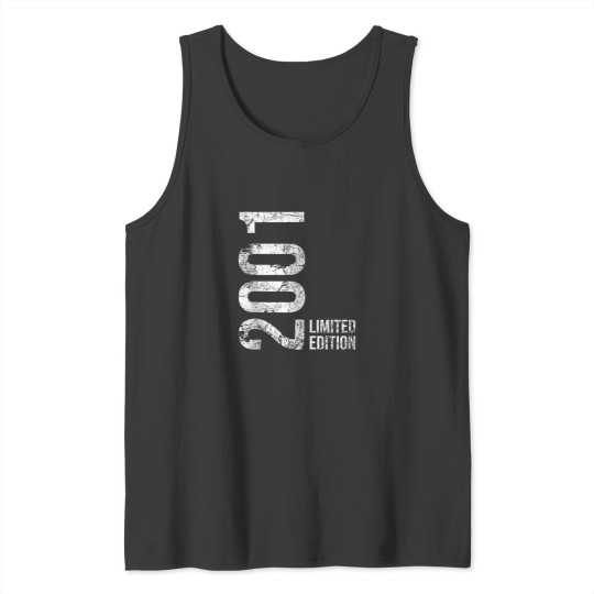 Discover 23rd Birthday 23 Years Old Man Woman Vintage 2001 Tank Tops