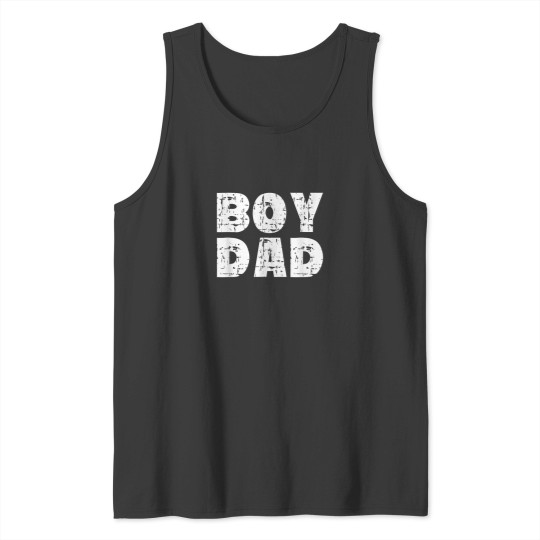 Discover Boy Dad Vintage Father of Sons Graphic Art 5561 Tank Tops