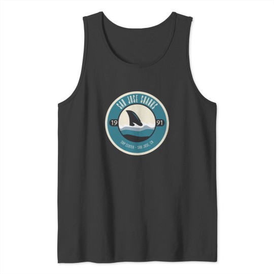 Discover San Jose Hockey Sharks Tank Tops