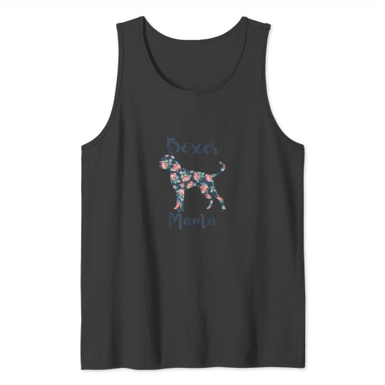 Discover BoxerMama  Dog Mom Funny Mother Day Lover Gift Tank Tops
