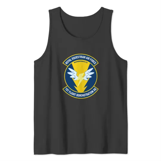 Discover Wonderbolt Squadron Shirt (Large Patch) Tank Tops