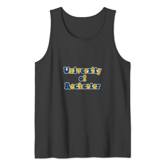 Discover University of Rochester Text Design   116 Tank Tops